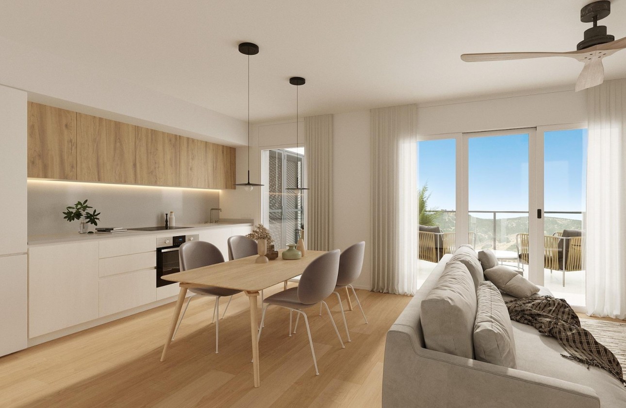 New Build - Apartment / flat - Finestrat - Balcón de finestrat