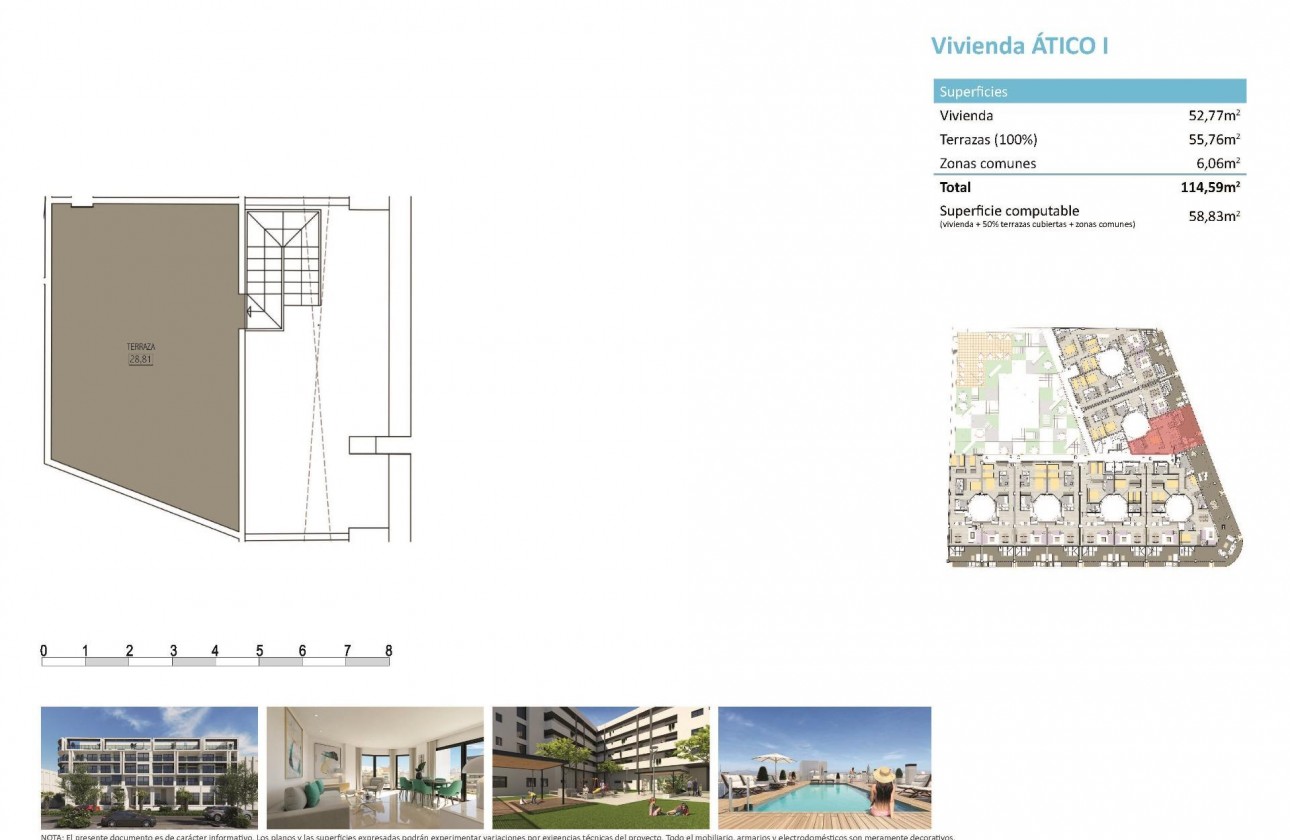 Nouvelle construction - Attique - Alicante - La Florida